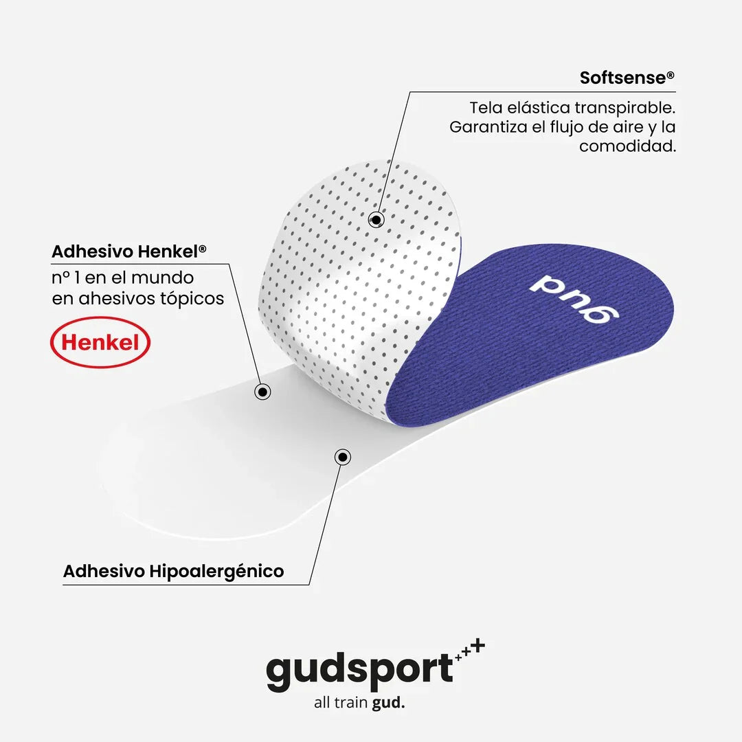 Gudsport® Tiras Nasales (Azul)