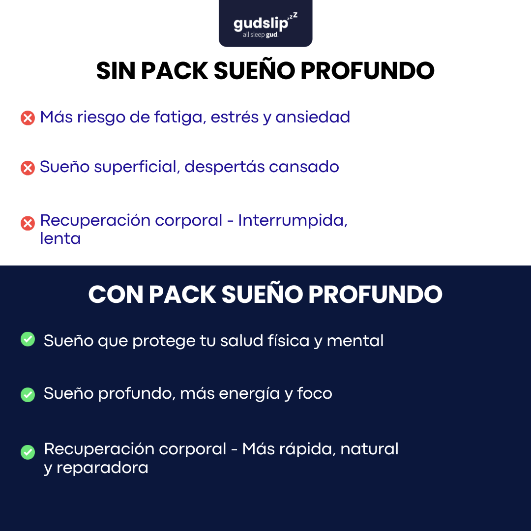 4 en 1 // PACK SUEÑO PROFUNDO