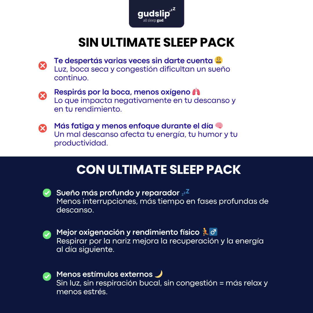 3 en 1 // ULTIMATE SLEEP PACK