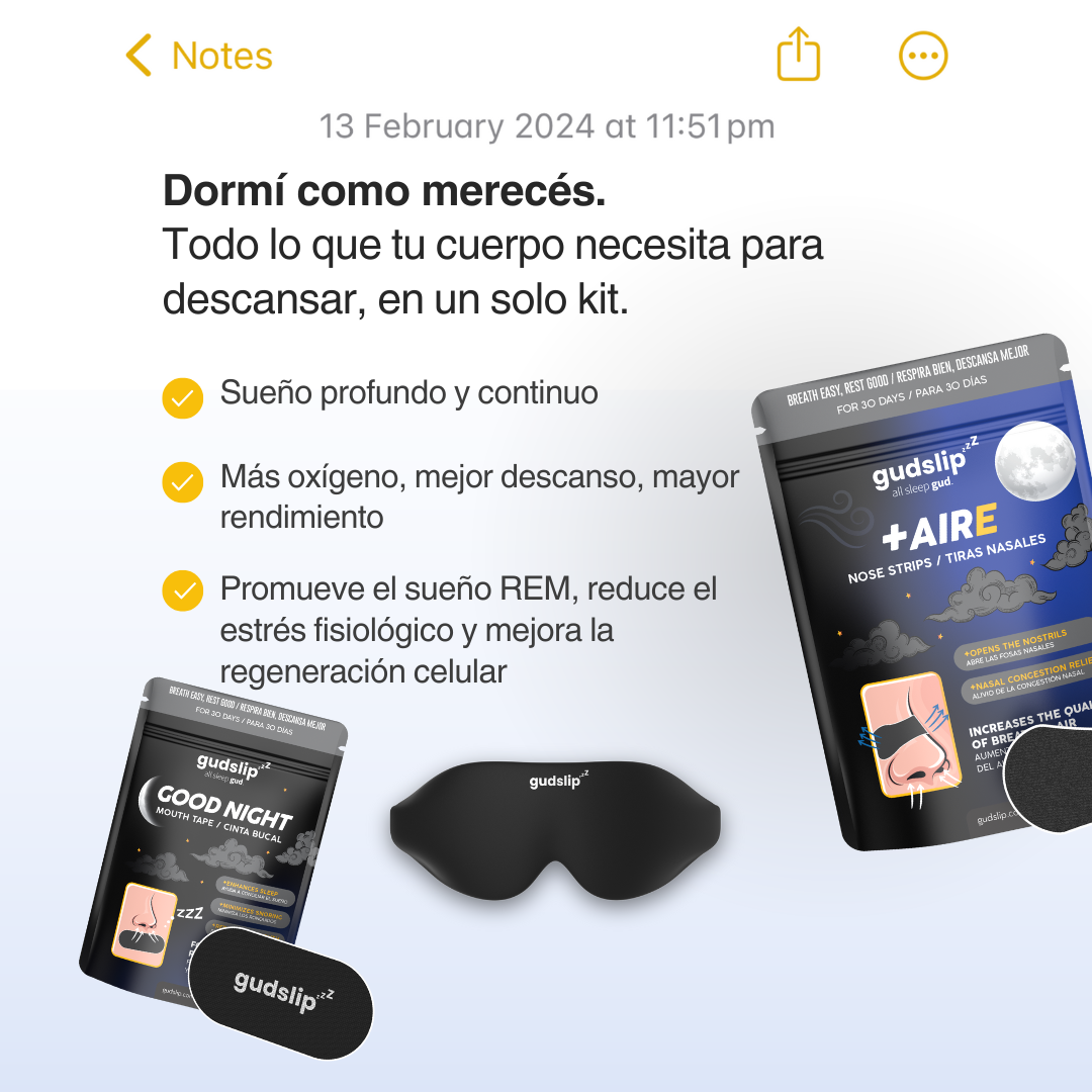 3 en 1 // ULTIMATE SLEEP PACK