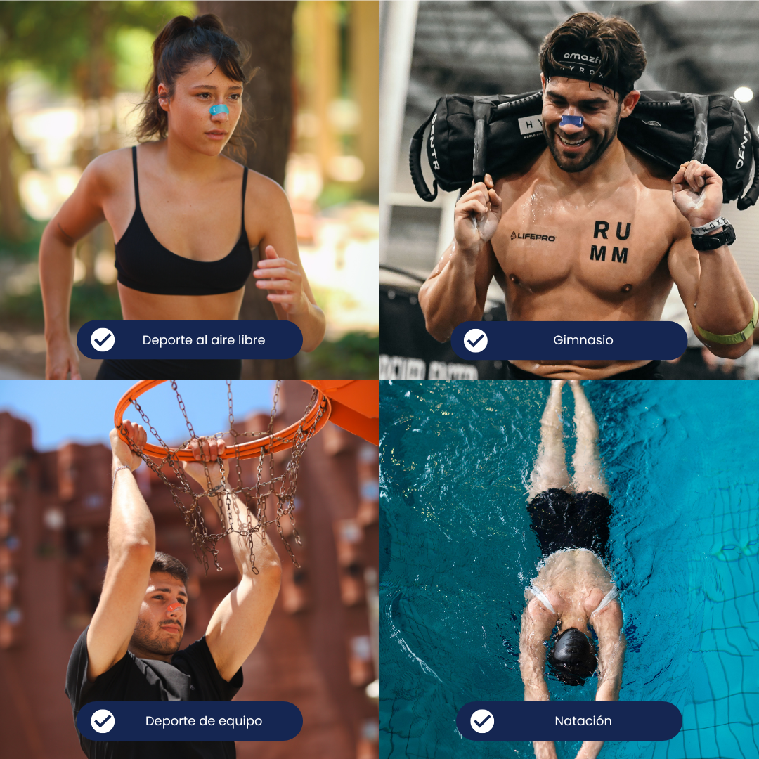 Gudsport® Tiras Nasales (Azul)